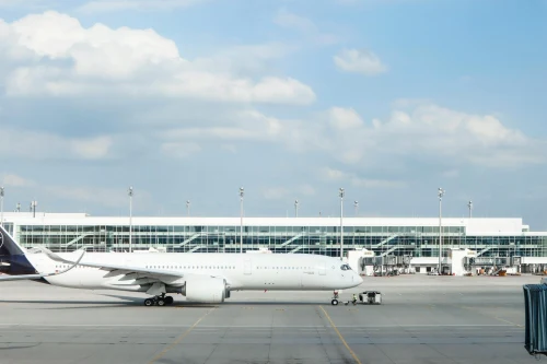 Air Italy (IG) aircraft on the apron.