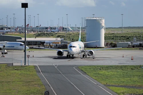 Brisbane Airlines (BR) aircraft on the apron.