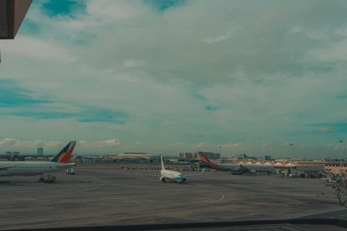 Silk Air Airbus A320 (SL) on the airport apron.