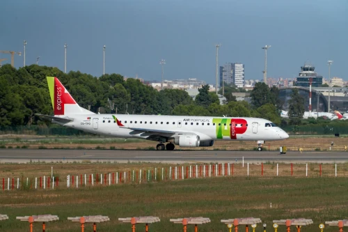 Tap Portugal (TP) aircraft on the apron.