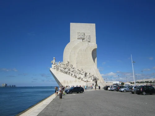 Padrão dos Descobrimentos monument on a sunny day in Lisbon, Portugal